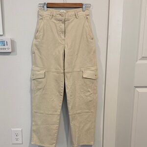 Aritzia Wilfred Free Beige Pants